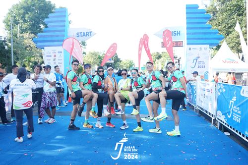 Race photo from Jabar Run 10K 2024