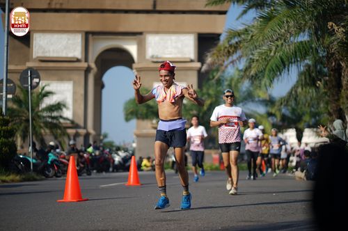 Race photo from Kediri Half Marathon 2024