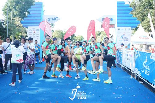Race photo from Jabar Run 10K 2024