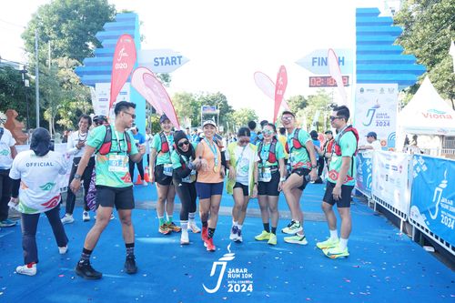 Race photo from Jabar Run 10K 2024