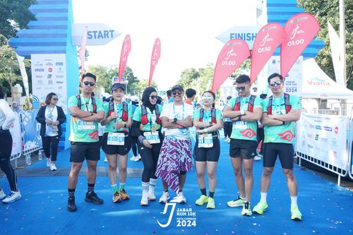 Race photo from Jabar Run 10K 2024