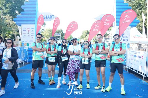 Race photo from Jabar Run 10K 2024