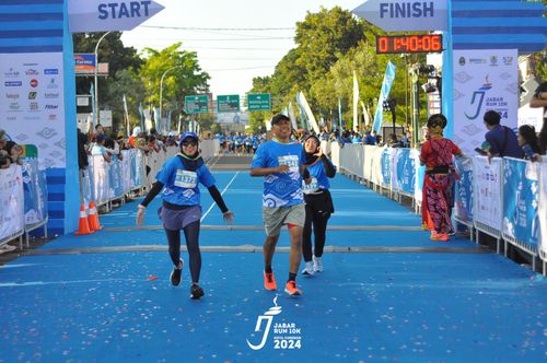 Race photo from Jabar Run 10K 2024