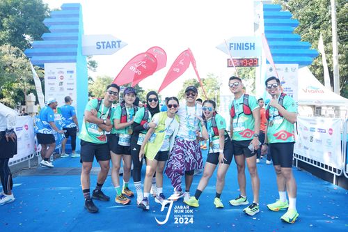 Race photo from Jabar Run 10K 2024