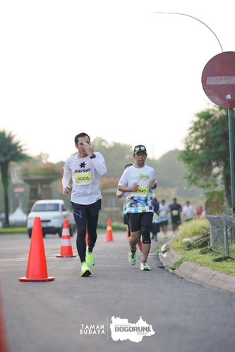 Race photo from Taman Budaya x BOGORUN 2025