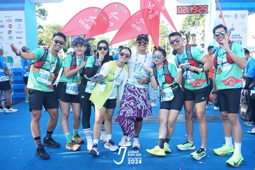 Race photo from Jabar Run 10K 2024