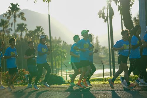 Race photo from Chasing Bogorun 2025