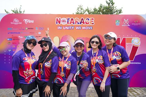 Race photo from NOTARACE 2025