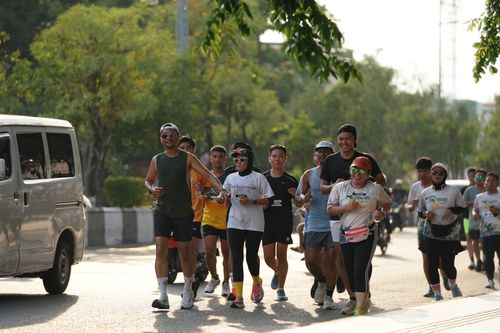Race photo from ABR 2024 VIBES