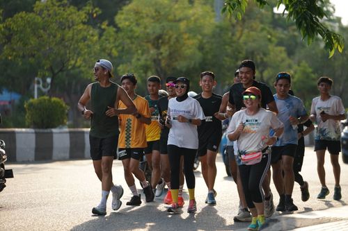 Race photo from ABR 2024 VIBES
