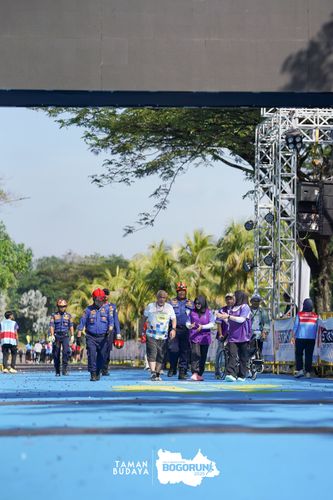 Race photo from Taman Budaya x BOGORUN 2025