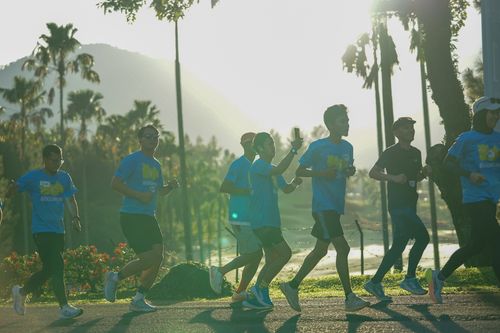 Race photo from Chasing Bogorun 2025