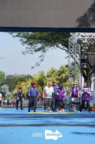 Race photo from Taman Budaya x BOGORUN 2025