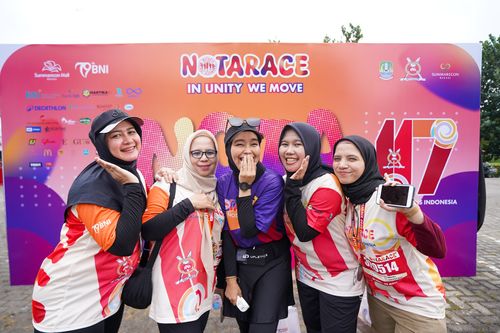 Race photo from NOTARACE 2025