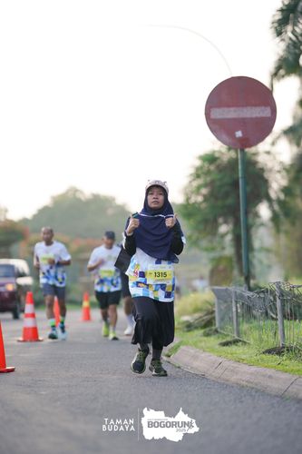 Race photo from Taman Budaya x BOGORUN 2025