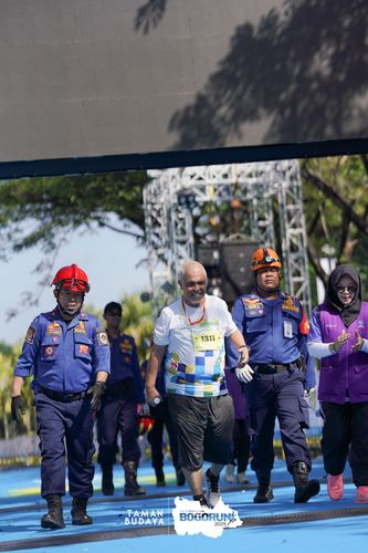 Race photo from Taman Budaya x BOGORUN 2025