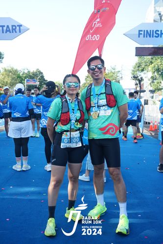 Race photo from Jabar Run 10K 2024