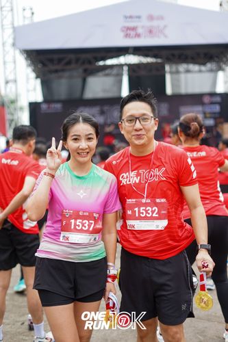 Race photo from ONE RUN 10K 2025