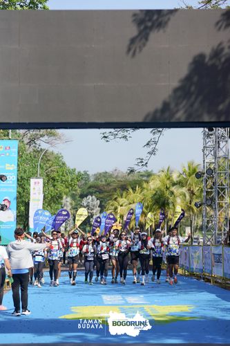 Race photo from Taman Budaya x BOGORUN 2025