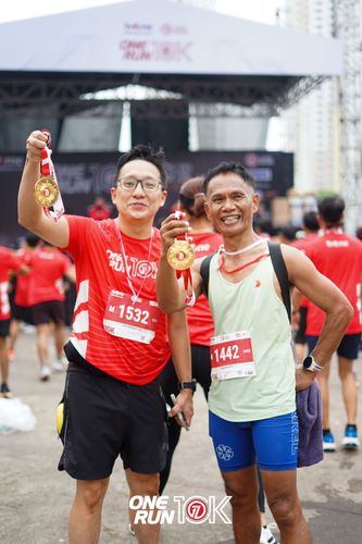 Race photo from ONE RUN 10K 2025