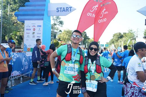 Race photo from Jabar Run 10K 2024