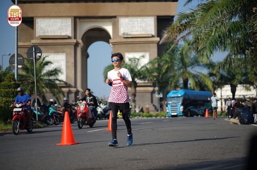 Race photo from Kediri Half Marathon 2024