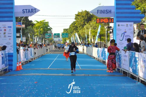 Race photo from Jabar Run 10K 2024