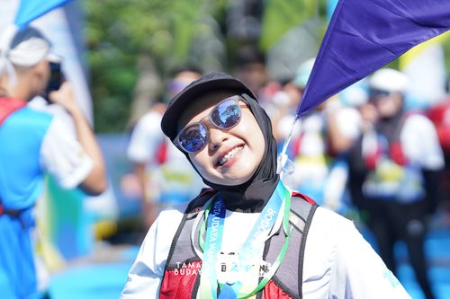 Race photo from Taman Budaya x BOGORUN 2025