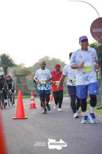 Race photo from Taman Budaya x BOGORUN 2025