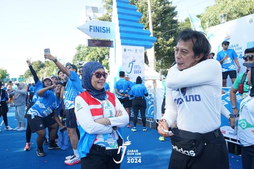 Race photo from Jabar Run 10K 2024