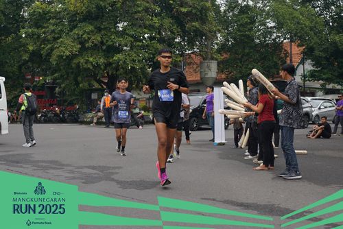 Race photo from Mangkunegaran Run 2025