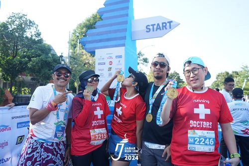 Race photo from Jabar Run 10K 2024