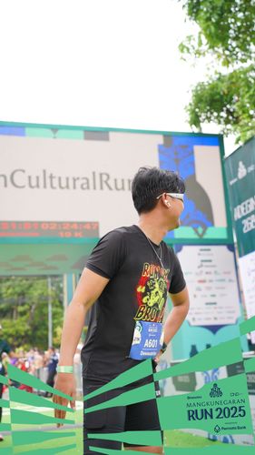 Race photo from Mangkunegaran Run 2025