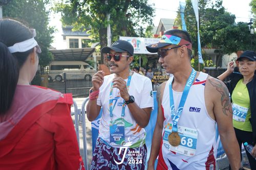 Race photo from Jabar Run 10K 2024