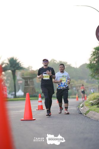 Race photo from Taman Budaya x BOGORUN 2025