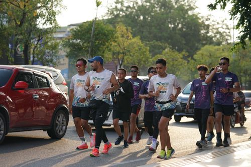 Race photo from ABR 2024 VIBES