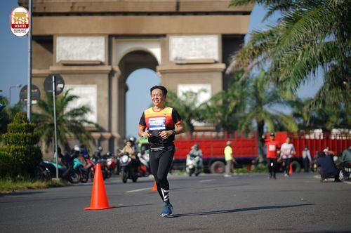 Race photo from Kediri Half Marathon 2024