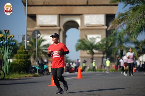 Race photo from Kediri Half Marathon 2024