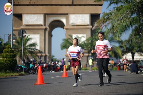 Race photo from Kediri Half Marathon 2024