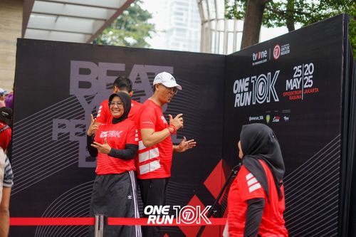 Race photo from ONE RUN 10K 2025