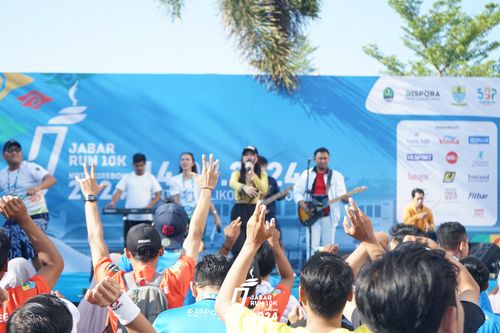 Race photo from Jabar Run 10K 2024
