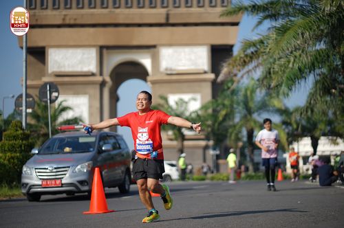 Race photo from Kediri Half Marathon 2024