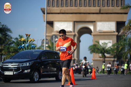 Race photo from Kediri Half Marathon 2024