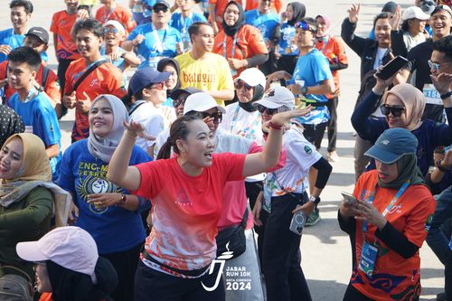 Race photo from Jabar Run 10K 2024