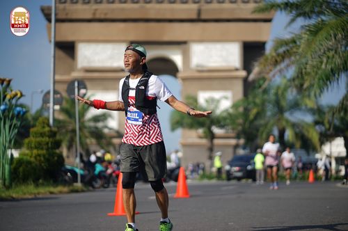 Race photo from Kediri Half Marathon 2024