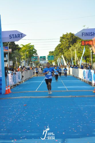 Race photo from Jabar Run 10K 2024