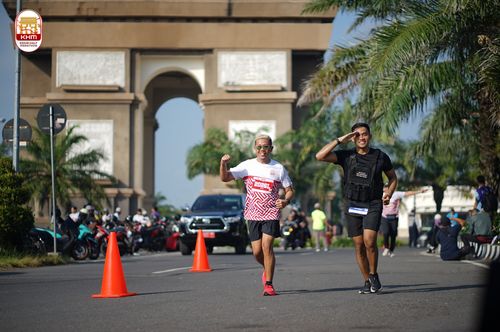Race photo from Kediri Half Marathon 2024