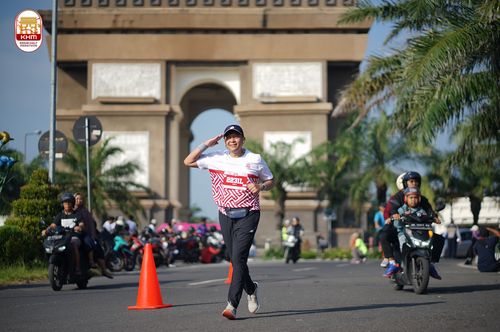 Race photo from Kediri Half Marathon 2024