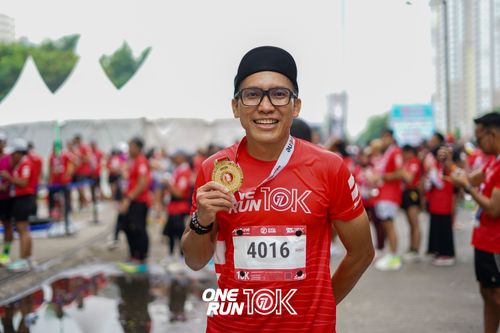 Race photo from ONE RUN 10K 2025