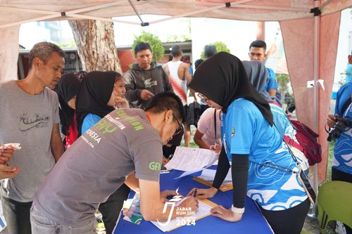 Race photo from Jabar Run 10K 2024